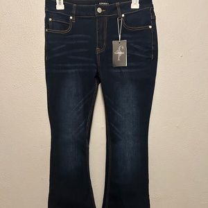 Flamingo bell bottom jeans size small